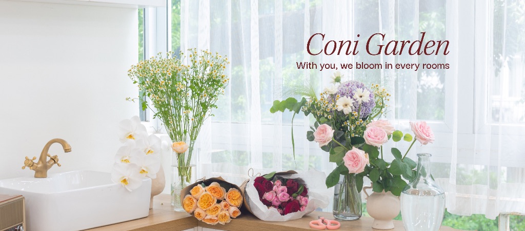 Coni Garden — Connection nature. With you, we bloom in every rooms